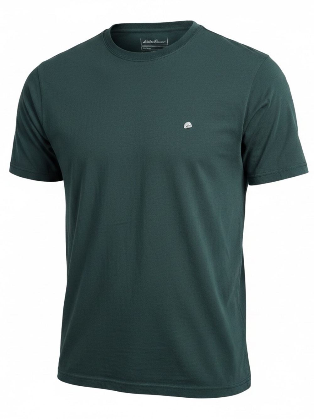 Eddie Bauer Men's Dark Evergreen Crew Neck T-Shirt Size Large